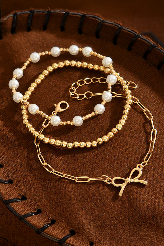 Everly Bow Bracelet Set